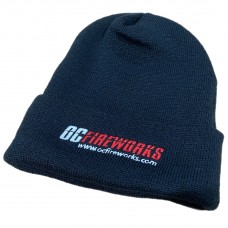 Beanie Hat Embroidered OCFireworks (Low Cost Shipping)